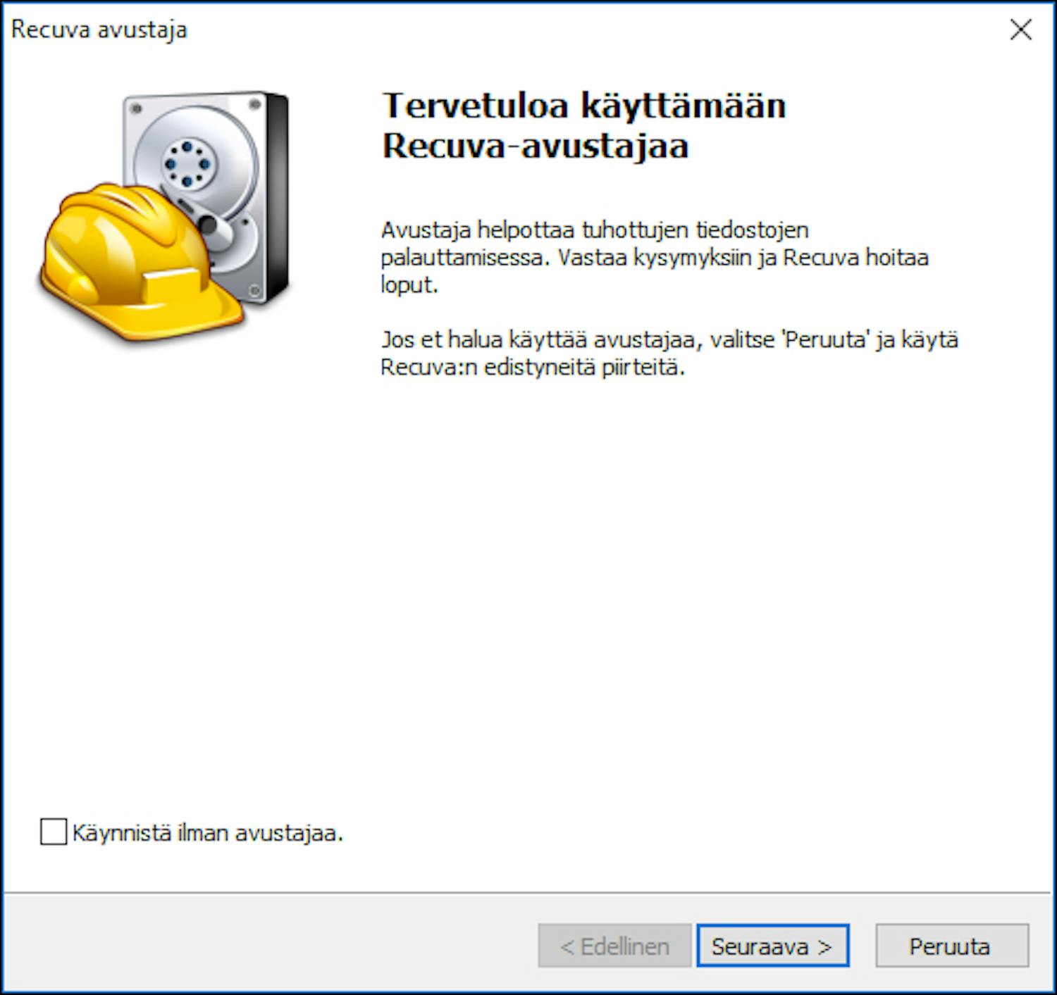 Palauta poistettuja tiedostoja